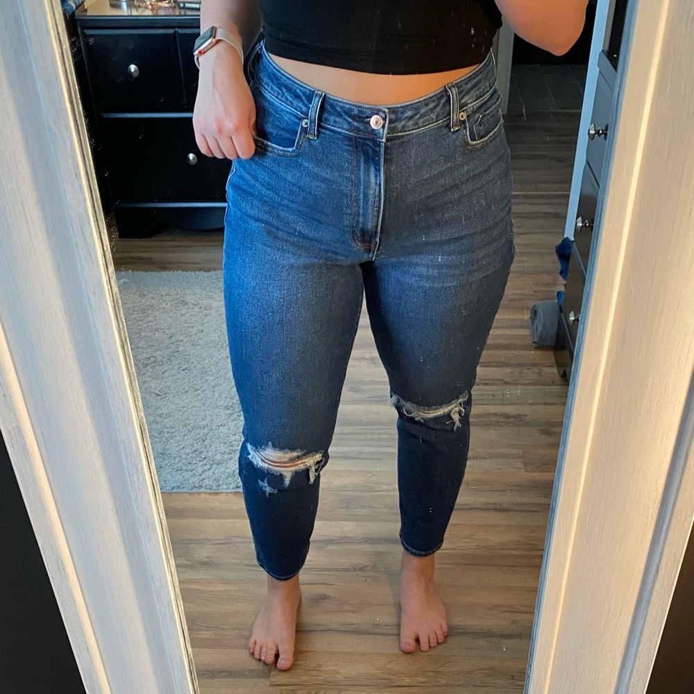 NWOT american eagle mom jeans